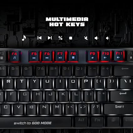 Cosmic Byte CB-GK-26 Pandora TKL Mechanical Keyboard