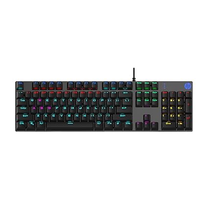 HP GK400F Mechanical USB Gaming Keyboard - Gaming Setup