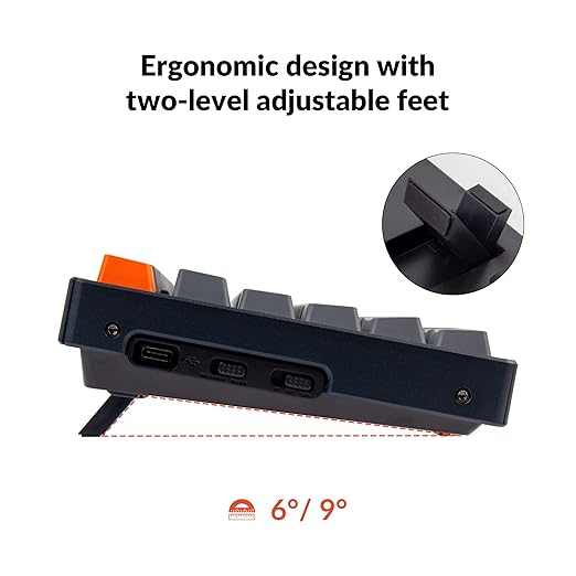 Keychron K10 Full Size 104 Keys Bluetooth Wireless Mechanical Gaming Keyboard