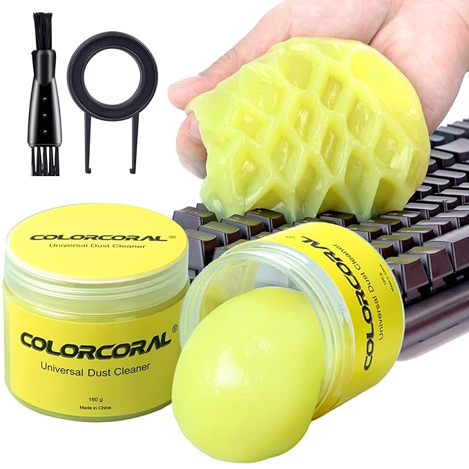 COLORCORAL 2Pack Keyboard Cleaning Gel Set
