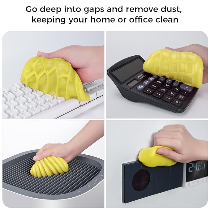 COLORCORAL 2Pack Keyboard Cleaning Gel Set