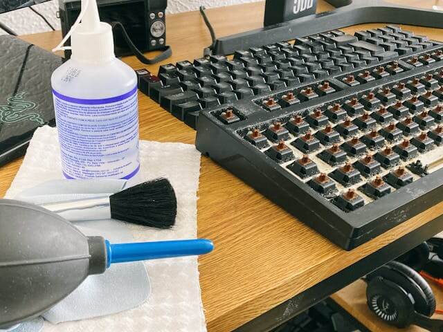 Essential Keyboard Cleaning Tools and Supplies